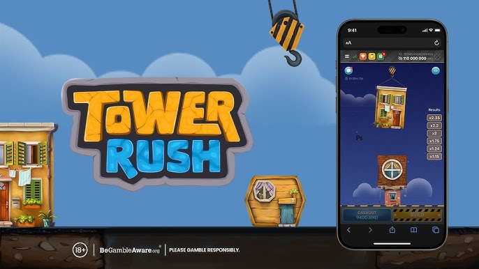 Tower Rush — множители и выигрыш